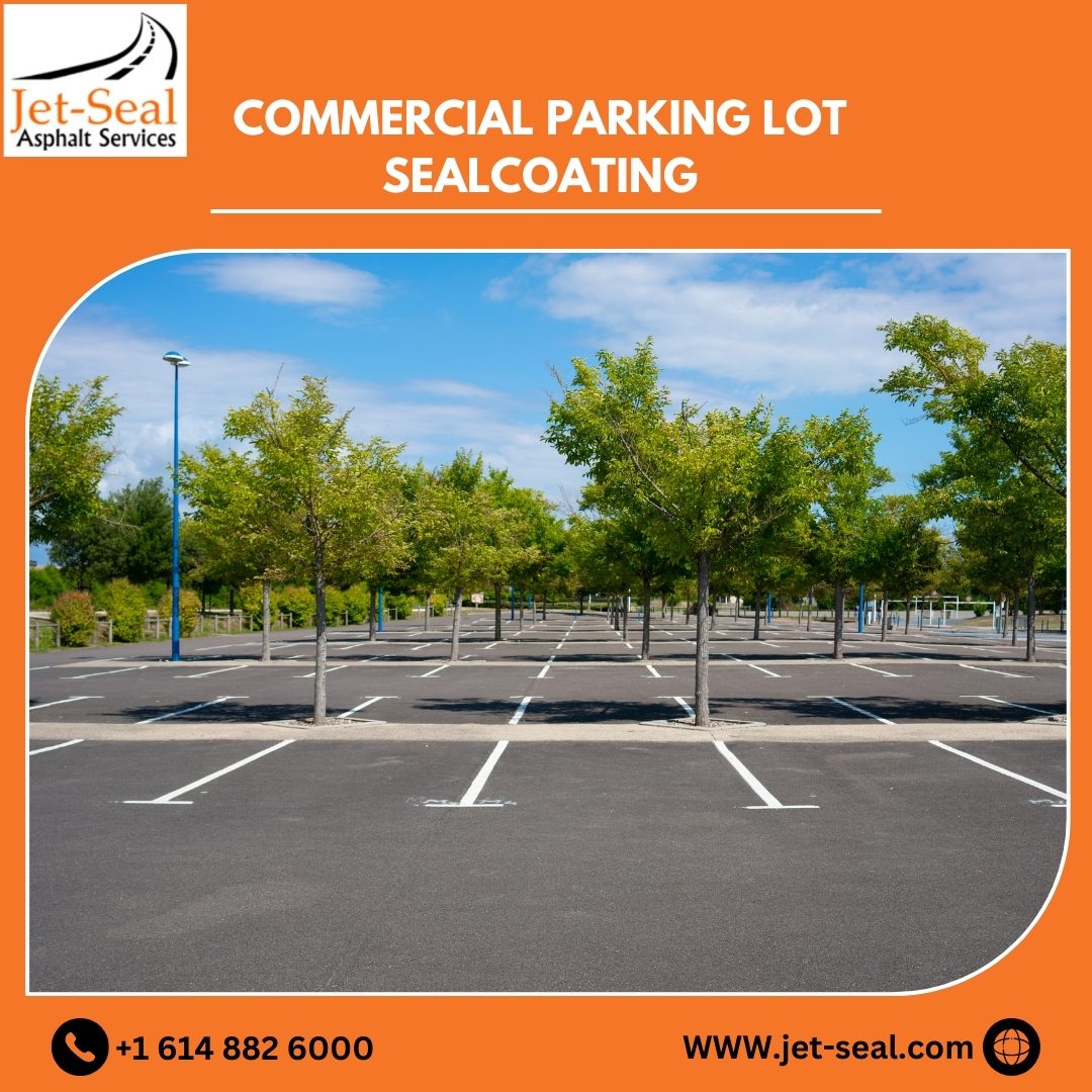 Commercial Parking Lot Sealcoating And Residential Asphalt Maintenance